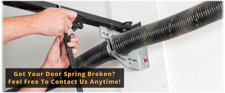 Broken Garage Door Spring Livonia